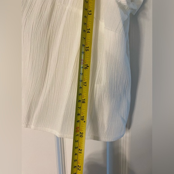 H&M crop sheer top with tie - XL - Picture 5 of 5